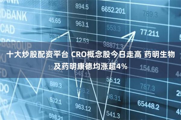 十大炒股配资平台 CRO概念股今日走高 药明生物及药明康德均涨超4%